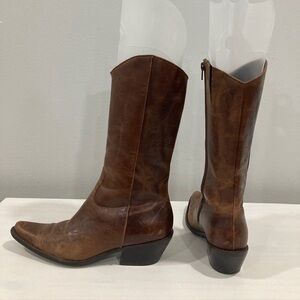 Matisse Brown Heeled Boots